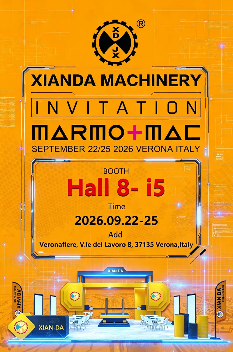 XIANDA MACHINERY di Marmomac 2026